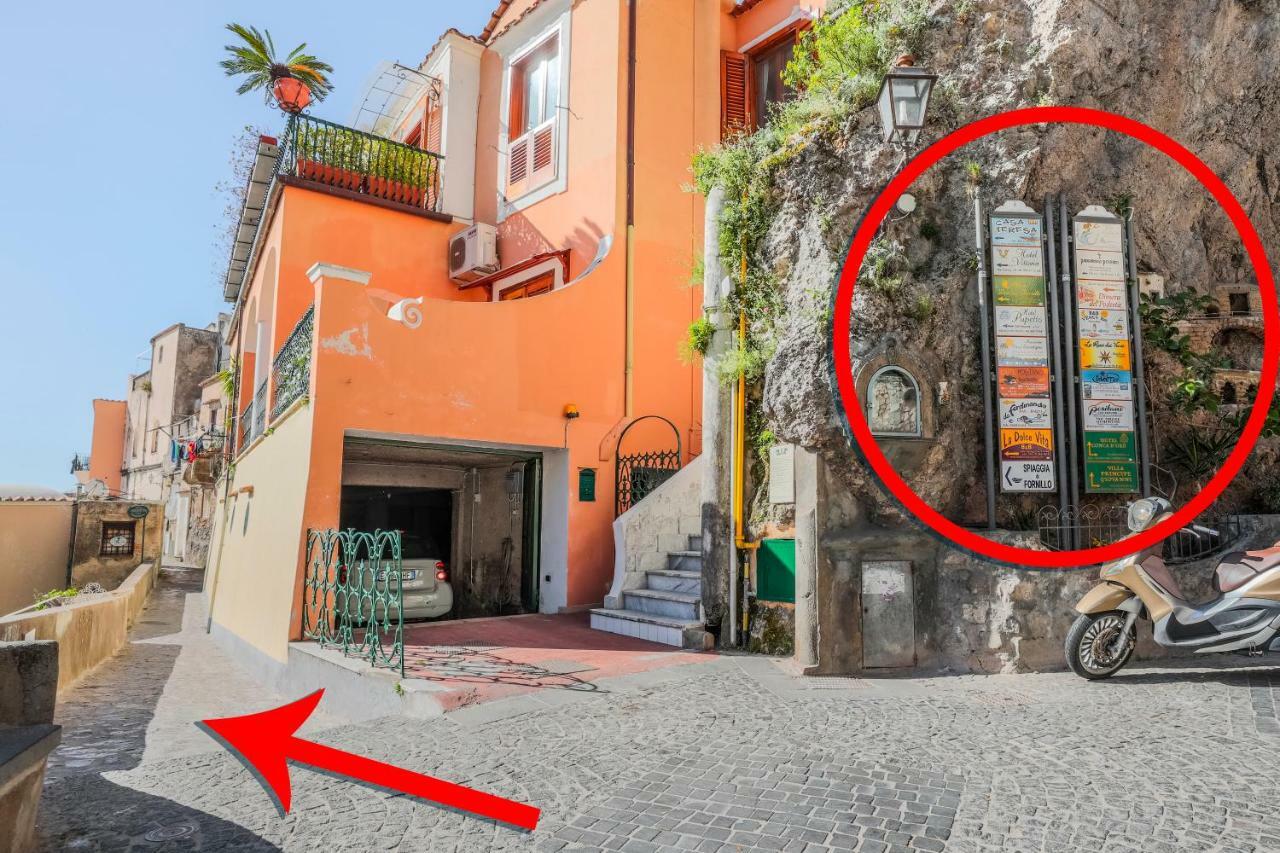 Villa Anfitrite Positano Kültér fotó